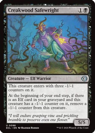 Creakwood Safewright (ECL-096) - Lorwyn Eclipsed - for just $0.05! 