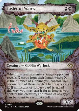 Taster of Wares (Showcase) (ECL-314) - Lorwyn Eclipsed Foil - for just $0.15! 