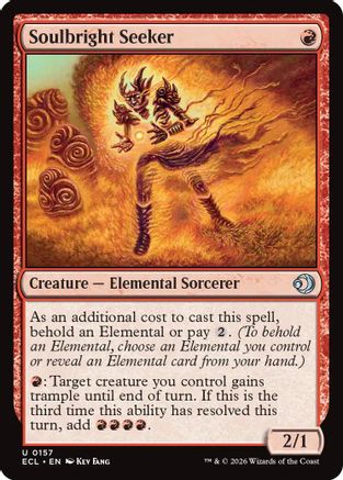 Soulbright Seeker (ECL-157) - Lorwyn Eclipsed - for just $0.06! 