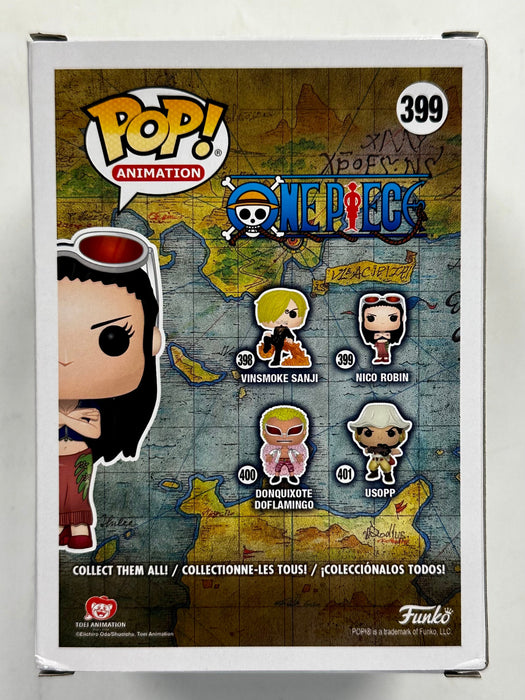 Funko Pop! Animation Nico Robin #399 One Piece 2023 Straw Hat Pirates Archeologist - for just $15! 