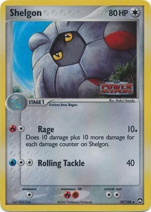 Shelgon (39/108) (Stamped) [EX: Power Keepers] - for just $5.80! 