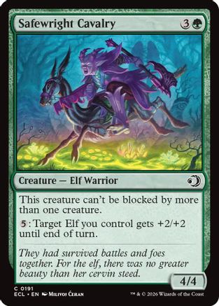 Safewright Cavalry (ECL-191) - Lorwyn Eclipsed - for just $0.03! 
