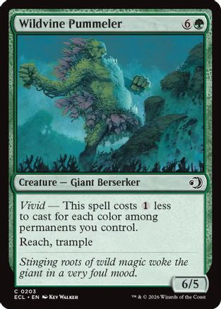 Wildvine Pummeler (ECL-203) - Lorwyn Eclipsed - for just $0.03! 