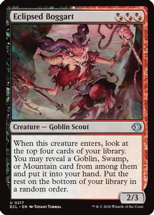 Eclipsed Boggart (ECL-217) - Lorwyn Eclipsed Foil - for just $0.06! 