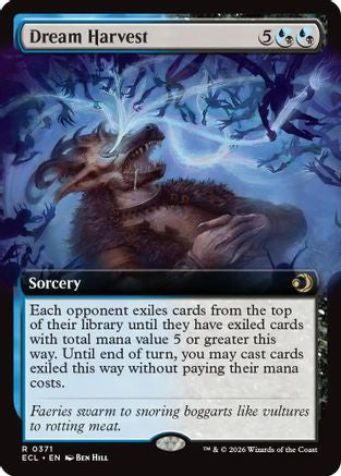 Dream Harvest (Extended Art) (ECL-371) - Lorwyn Eclipsed Foil - for just $0.44! 