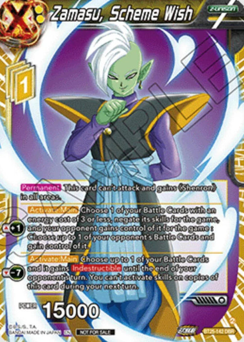 Zamasu, Scheme Wish (Ultra-Bout Series Tournament Pack Vol.1) (BT25-142) [Tournament Promotion Cards] - for just $0.25! 