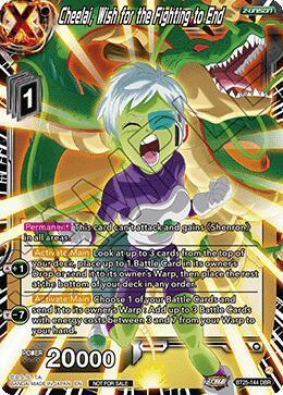 Cheelai, Wish for the Fighting to End (Ultra-Bout Series Tournament Pack Vol.1) (BT25-144) [Tournament Promotion Cards] - for just $3.25! 