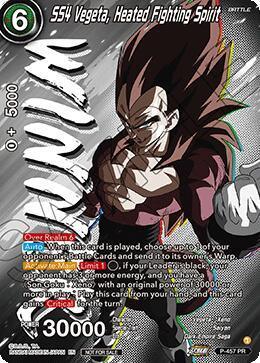 SS4 Vegeta, Heated Fighting Spirit (Ultra-Bout Series Tournament Pack Vol.1) (Winner) (P-457) [Tournament Promotion Cards] - for just $5.25! 