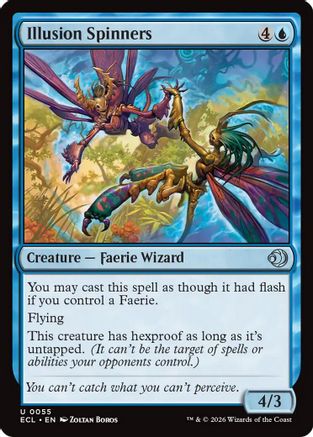 Illusion Spinners (ECL-055) - Lorwyn Eclipsed Foil - for just $0.05! 