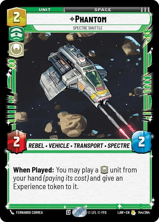 Phantom - Spectre Shuttle (144/264) (144/264) [A Lawless Time] - for just $0.25! 