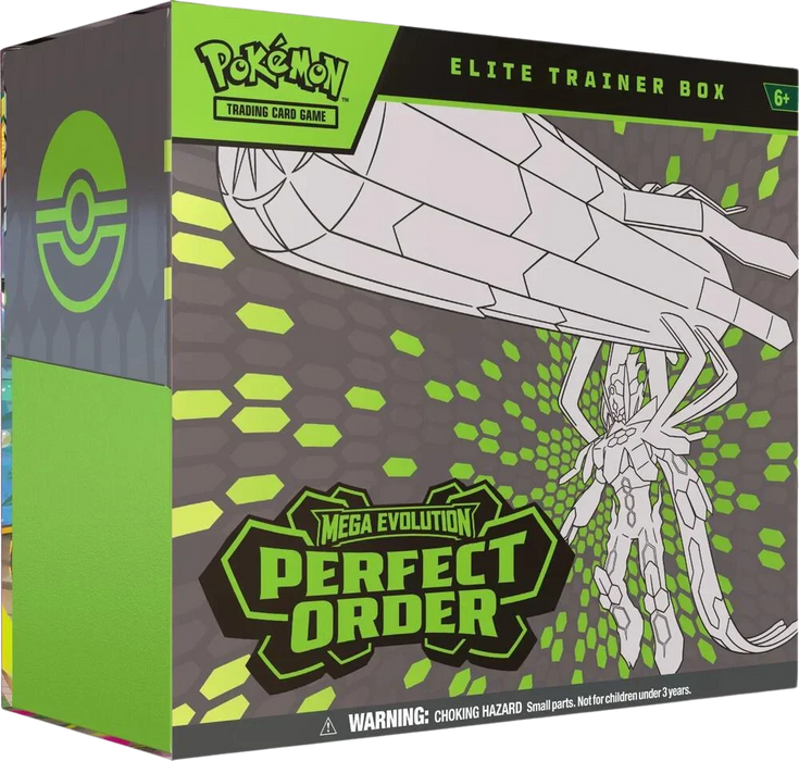 Mega Evolution: Perfect Order - Elite Trainer Box - for just $100! 