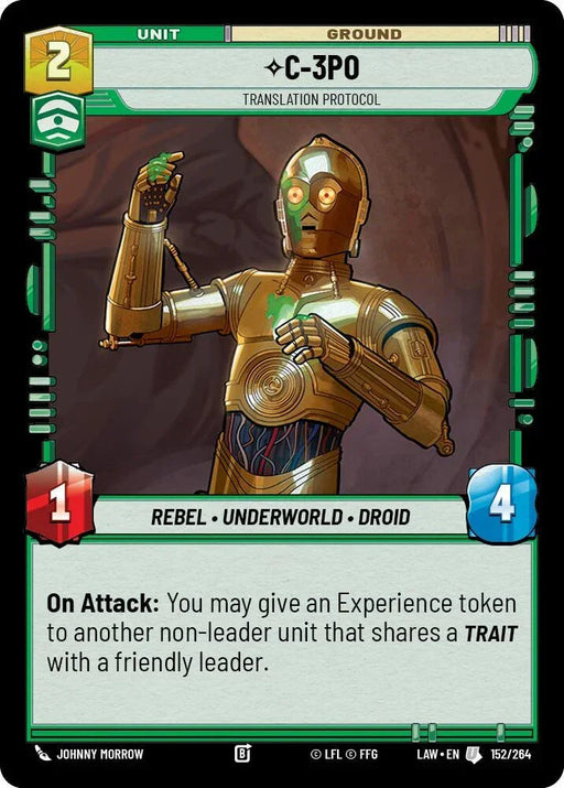 C-3PO - Translation Protocol (152/264) (152/264) [A Lawless Time] - for just $0.10! 