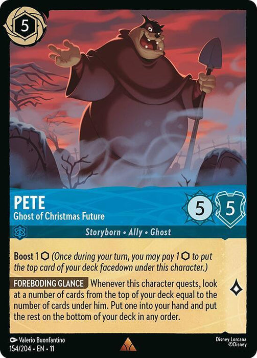 Pete - Ghost of Christmas Future (154/204) [Winterspell] - for just $0.35! 