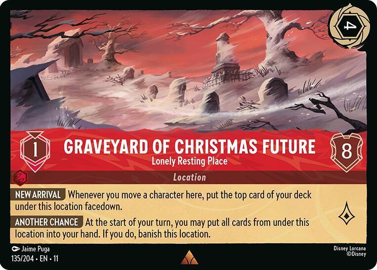 Graveyard of Christmas Future - Lonely Resting Place (135/204) [Winterspell] - for just $0.10! 