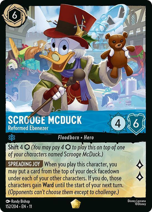 Scrooge McDuck - Reformed Ebenezer (152/204) [Winterspell] - for just $0.70! 