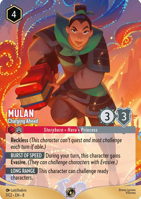 Mulan - Charging Ahead (7) [Promo Cards] - for just $18.05! 