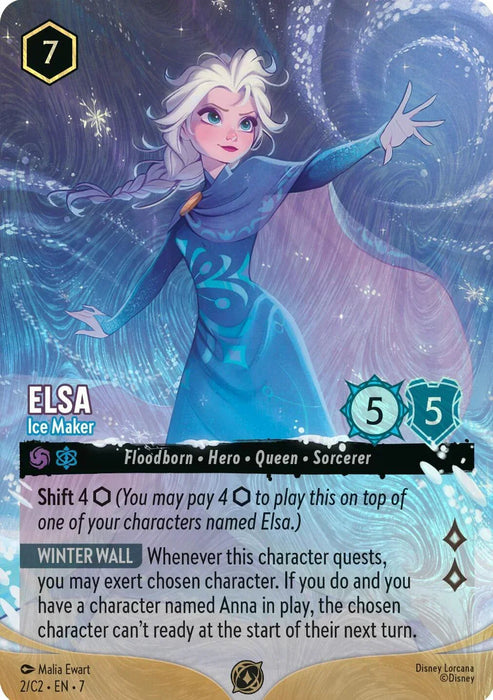 Elsa - Ice Maker (Foil) (2) [Promo Cards] - for just $760! 