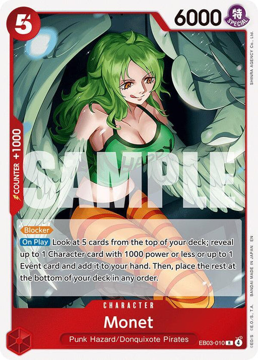 Monet [Extra Booster: One Piece Heroines Edition] - for just $0.10! 