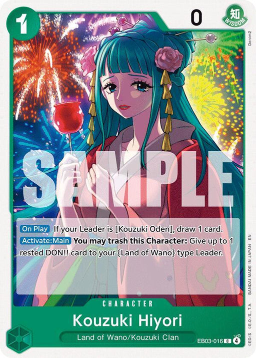 Kouzuki Hiyori [Extra Booster: One Piece Heroines Edition] - for just $0.10! 
