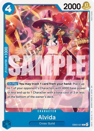 Alvida (EB03-021) - Extra Booster: One Piece Heroines Edition - for just $0.05! 