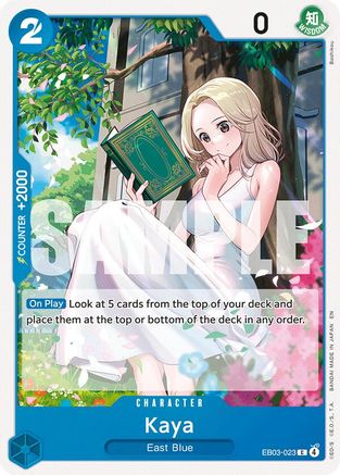 Kaya (EB03-023) - Extra Booster: One Piece Heroines Edition - for just $0.08! 