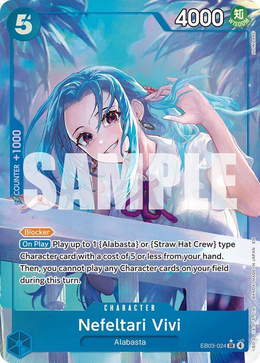 Nefeltari Vivi (Alternate Art) [Extra Booster: One Piece Heroines Edition] - for just $9.95! 