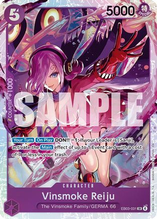 Vinsmoke (EB03-031) - Extra Booster: One Piece Heroines Edition Foil - for just $0.57! 