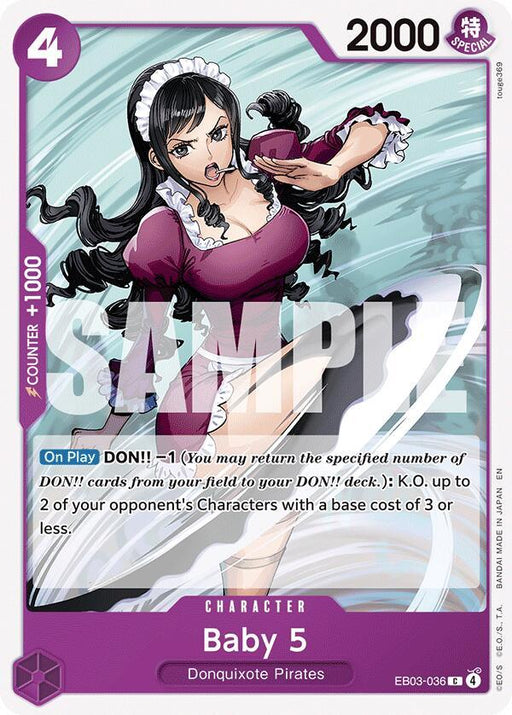 Baby 5 [Extra Booster: One Piece Heroines Edition] - for just $0.10! 