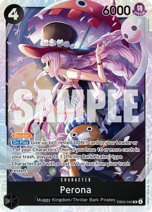Perona (EB03-045) - Extra Booster: One Piece Heroines Edition Foil - for just $0.45! 