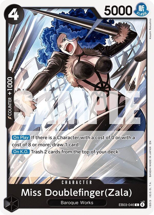 Miss Doublefinger(Zala) [Extra Booster: One Piece Heroines Edition] - for just $0.10! 