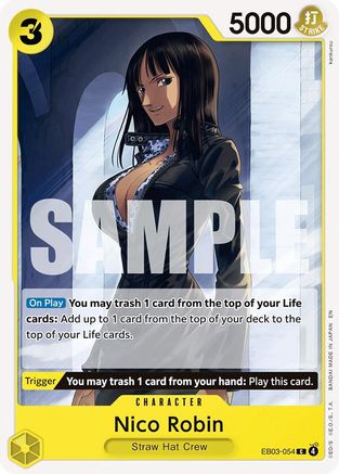 Nico Robin (054) (EB03-054) - Extra Booster: One Piece Heroines Edition - for just $0.05! 