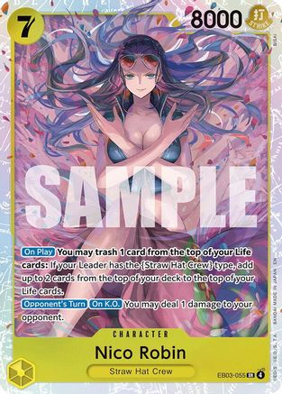Nico Robin (055) (EB03-055) - Extra Booster: One Piece Heroines Edition Foil - for just $7.35! 