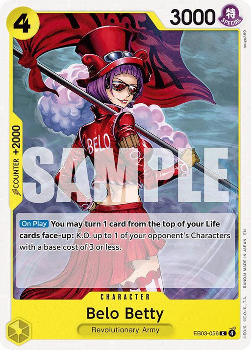 Belo Betty [Extra Booster: One Piece Heroines Edition] - for just $0.10! 