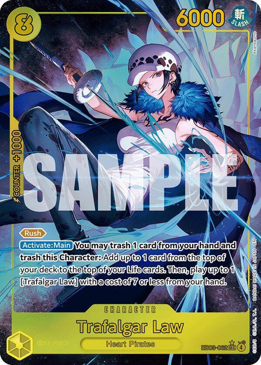 Trafalgar Law (Alternate Art) [Extra Booster: One Piece Heroines Edition] - for just $8.55! 