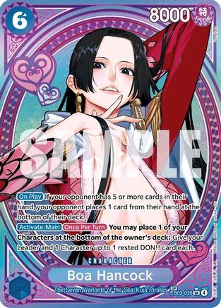 Boa Hancock (SP) (EB03-026) - Extra Booster: One Piece Heroines Edition Foil - for just $493.68! 