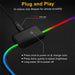 Luminous Mouse RGB Mouse LED Gaming Large Office Desk Pad - for just $61.74! 