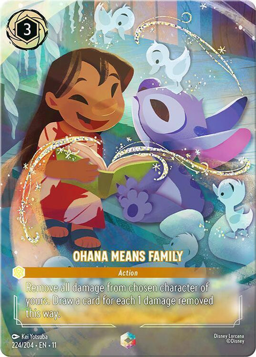 Ohana Means Family (Enchanted) (224/204) [Winterspell] - for just $118.30! 