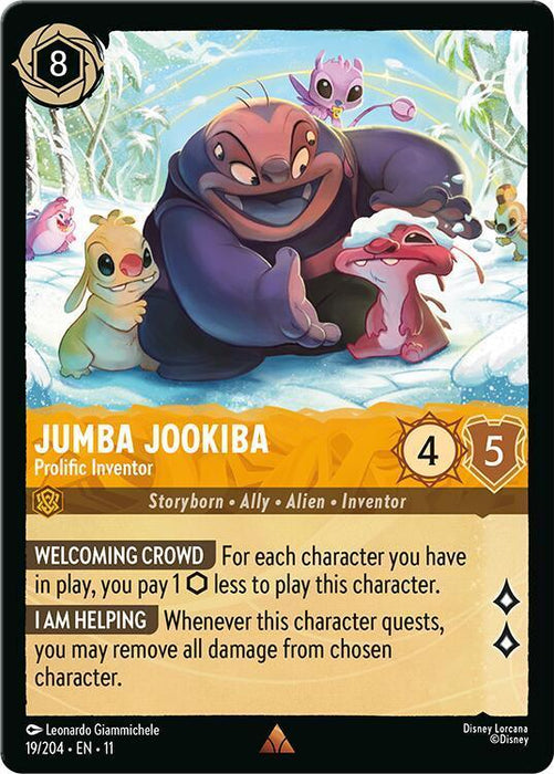 Jumba Jookiba - Prolific Inventor (19/204) [Winterspell] - for just $0.10! 