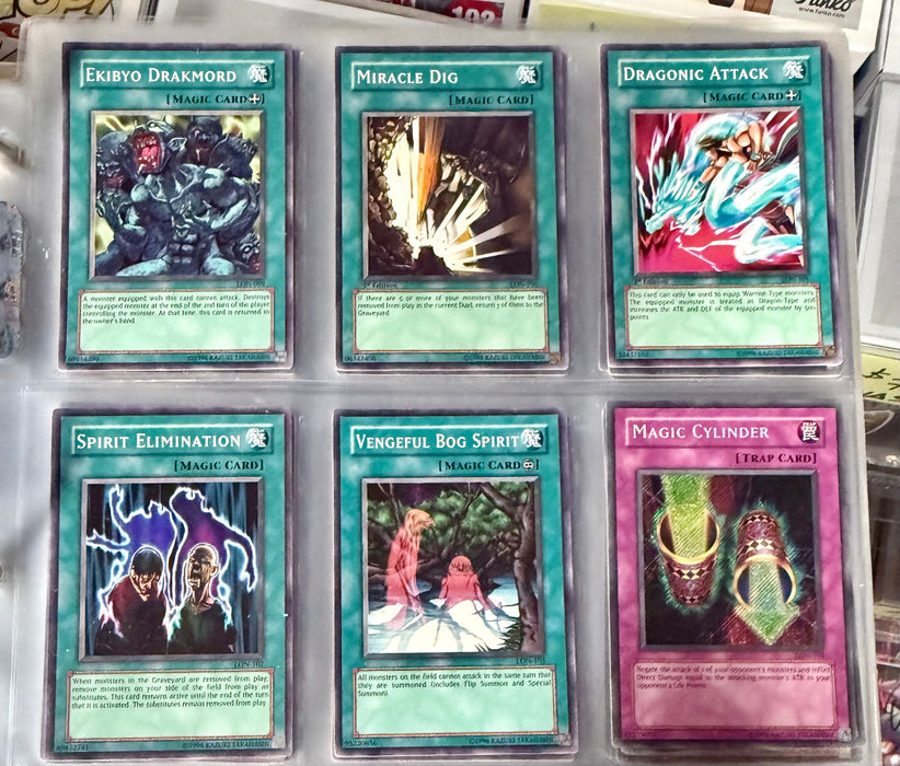 Yu-Gi-Oh! Labyrinth of Nightmare Complete Set LON 000-104 Magic Cylinder - for just $1300! 