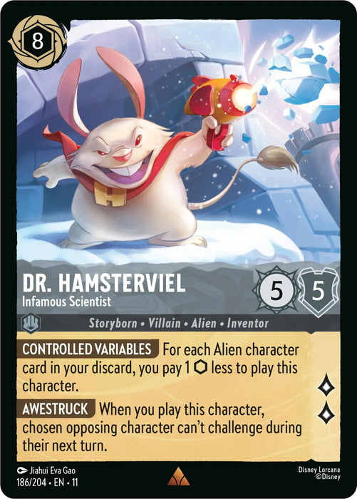 Dr. Hamsterviel - Infamous Scientist (186/204) [Winterspell] - for just $0.10! 