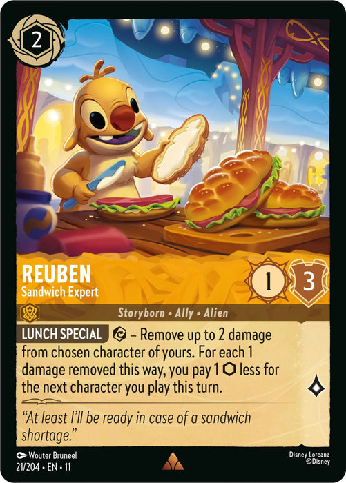 Reuben - Sandwich Expert (21/204) [Winterspell] - for just $0.10! 
