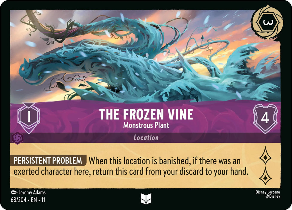 The Frozen Vine - Monstrous Plant (68/204) [Winterspell] - for just $0.10! 