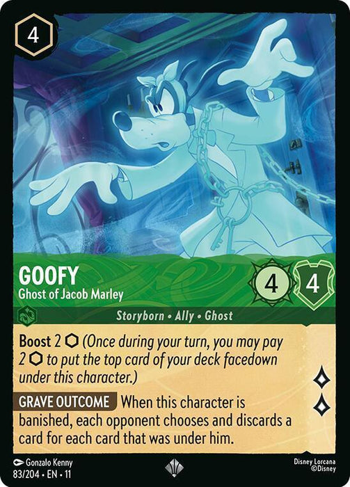 Goofy - Ghost of Jacob Marley (83/204) [Winterspell] - for just $0.10! 