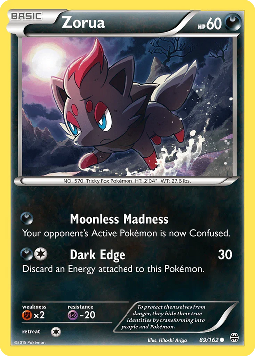 Zorua (89/162) [XY: BREAKthrough] - for just $0.15! 