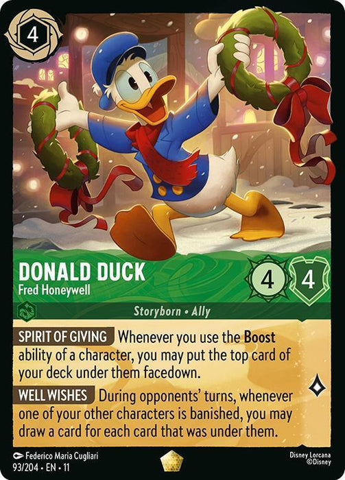Donald Duck - Fred Honeywell (93/204) [Winterspell] - for just $0.60! 