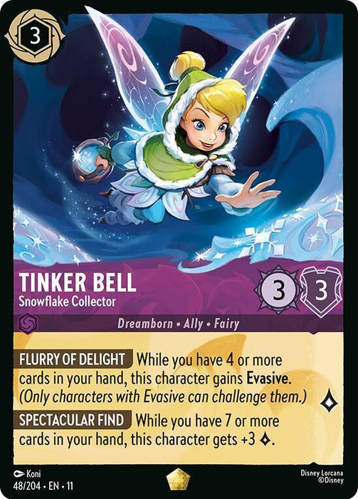 Tinker Bell - Snowflake Collector (48/204) [Winterspell] - for just $0.40! 