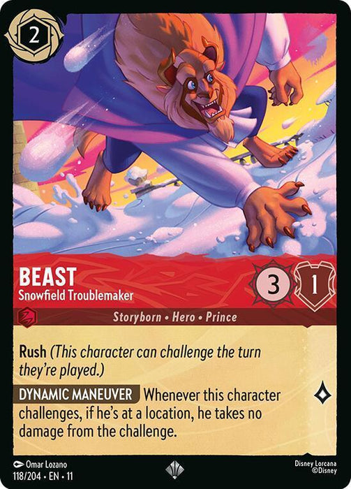 Beast - Snowfield Troublemaker (118/204) [Winterspell] - for just $0.15! 