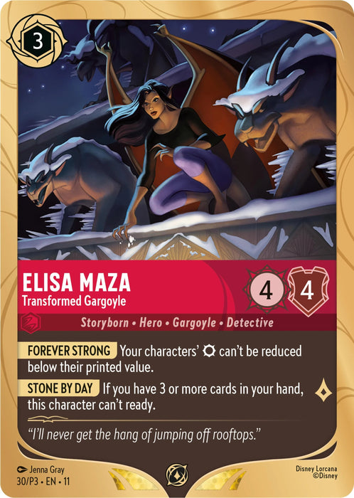 Elisa Maza - Transformed Gargoyle (30) [Promo Cards] - for just $0.35! 