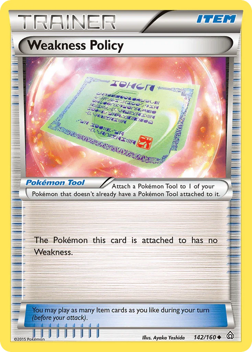 Weakness Policy (142/160) [XY: Primal Clash] - for just $0.10! 