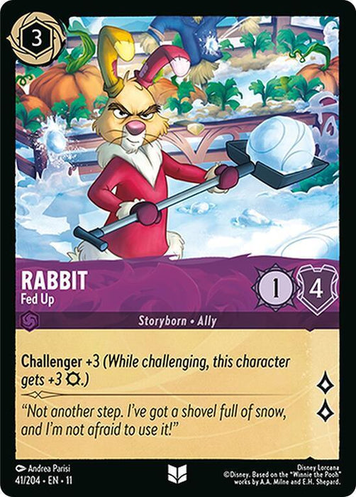 Rabbit - Fed Up (41/204) [Winterspell] - for just $0.10! 